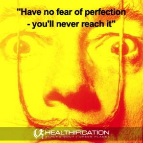 Perfectionism and weight loss overwhelm.