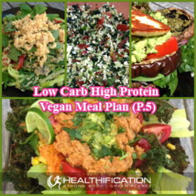 Low Carb High Protein Vegan Dinner