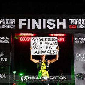 Josh Howell is a Vegan Ultra Athlete For The Animals.