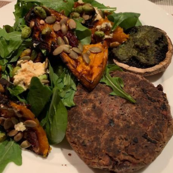 vegan bean burgers